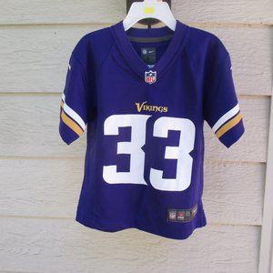 NWOT Minnesota Vikings Dalvin Cook #33  NFL Jersey Size Kids Small 4